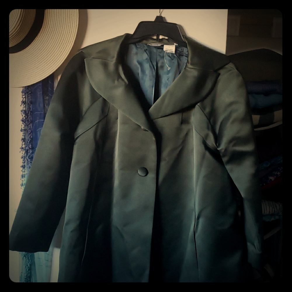 Barneys New York Silk Coat